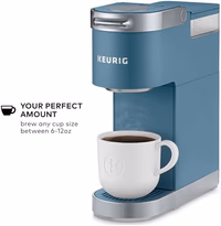 Keurig K-Mini Plus Single Serve K-Cup Pod Coffee Maker, with 6 to 12oz Brew Size, Stores up to 9 K-Cup Pods, Travel Mug Friendly, Evening Teal thumbnail 5