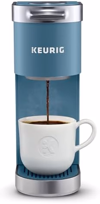 Keurig K-Mini Plus Single Serve K-Cup Pod Coffee Maker, with 6 to 12oz Brew Size, Stores up to 9 K-Cup Pods, Travel Mug Friendly, Evening Teal thumbnail 1