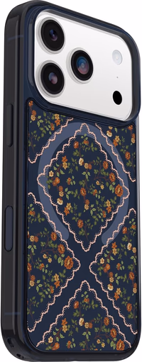 OtterBox iPhone 17 Pro Symmetry Series Clear Case - Floral Romance - Blue thumbnail 3