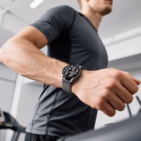 DaQin 22mm Quick Release Nylon Watch Band Compatible with Garmin Venu 3 2/Forerunner 255/255 Music/265/955/Approach S70 47mm Vivoactive 4, Adjustable Breathable Sport Watch Strap Replacement for Samsung Galaxy Watch 3 45mm/Galaxy Watch 46mm Men Women, 3 Packs thumbnail 5