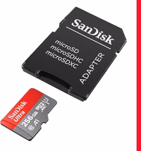 SanDisk 256GB Ultra microSDXC UHS-I Memory Card with Adapter - Up to 150MB/s, C10, U1, Full HD, A1, MicroSD Card - SDSQUAC-256G-GN6MA thumbnail 2