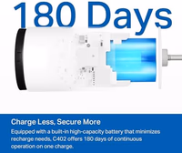 TP-Link 𝗧𝗮𝗽𝗼 Wireless Outdoor Security Camera, 1080P, Up to 180 Days of Battery Life, Free Person Detection, SD/Cloud Storage, Spotlight Color Night Vision, No Hub Needed, Works w/Alexa, Tapo C402 thumbnail 4