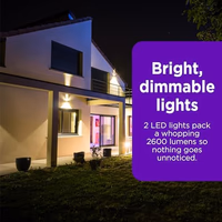 Roku Floodlight Camera for Home Security, Wired Outdoor Security Camera with 270° 1080p HD Night Vision, Dimmable Floodlights, Motion & Sound Detection, Remote Monitoring, 90-Day Subscription Included thumbnail 5