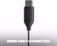 Skullcandy Jib USB-C Wired Earbuds with Noise Isolation, Inline Microphone Call and Track Control for iPhone Android, Ear Gel Sizes Included for Custom Fit - True Black thumbnail 4