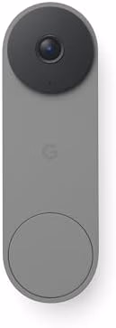 Google Nest Doorbell (Wired, 3rd Gen) - 2K Video and Gemini, Live View, Night Vision, 2-Way Audio - Works with Google Home - 2025 Model - Hazel thumbnail 2