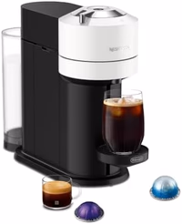 Nespresso Vertuo Next Coffee and Espresso Maker by De'Longhi, White thumbnail 1