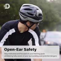 Bone Conduction Headphones, Open Ear Headphones Wireless Earphones, 32GB MP3, 8 Hours Playtime, Bluetooth 5.3, IP68 Waterproof Earphones for Running and Fitness Workout - Red thumbnail 3