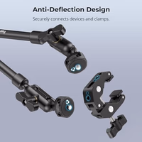 SMALLRIG 22" Magic Arm Clamp, Overhead Phone Mount Holder Stand, Flexible Desk Camera Mount, Articulating Friction Boom Arm, for POV Shot, Filming, Light, Webcam, Action Camera thumbnail 5