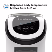 Baby Brezza Formula Pro Mini Baby Formula Mixer Machine Fits Small Spaces and is Portable for Travel– Bottle Makers Makes The Perfect Bottle for Your Infant On The Go, White thumbnail 4