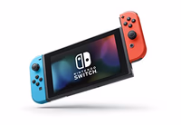 Nintendo Switch with Neon Blue and Neon Red Joy-Con - Handheld Gaming Console thumbnail 3