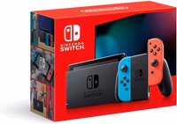 Nintendo Switch with Neon Blue and Neon Red Joy-Con - Handheld Gaming Console thumbnail 1