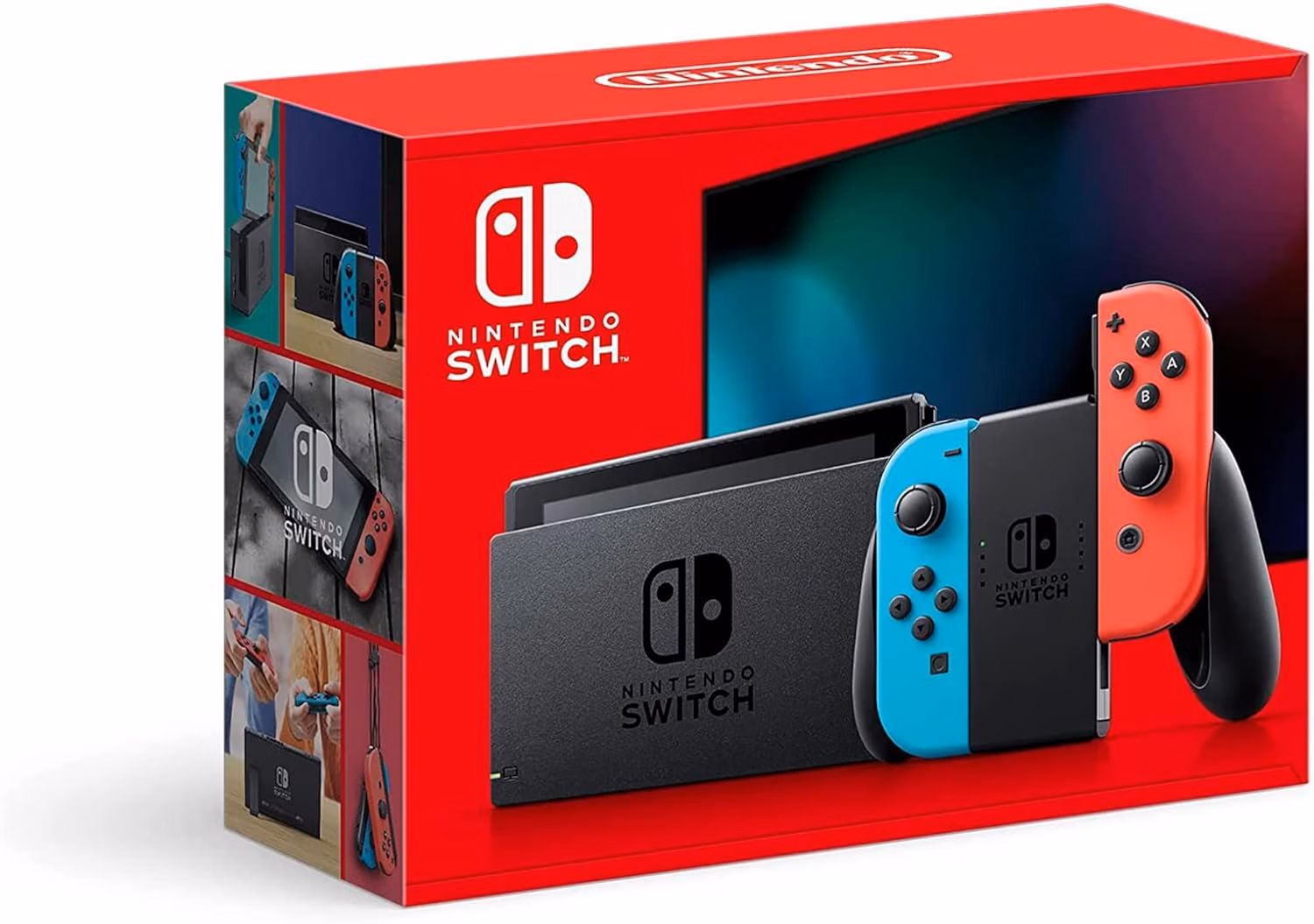 Nintendo Switch with Neon Blue and Neon Red Joy-Con Nacional thumbnail 3