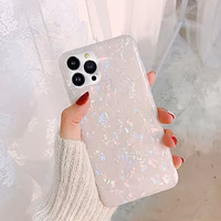 J.west Case for iPhone 13 Pro Case 6.1 inch,Sparkle Opal Glitter Translucent Clear Soft TPU Slim Fit Protective Phone Cover Case for Women Girls Colorful thumbnail 4