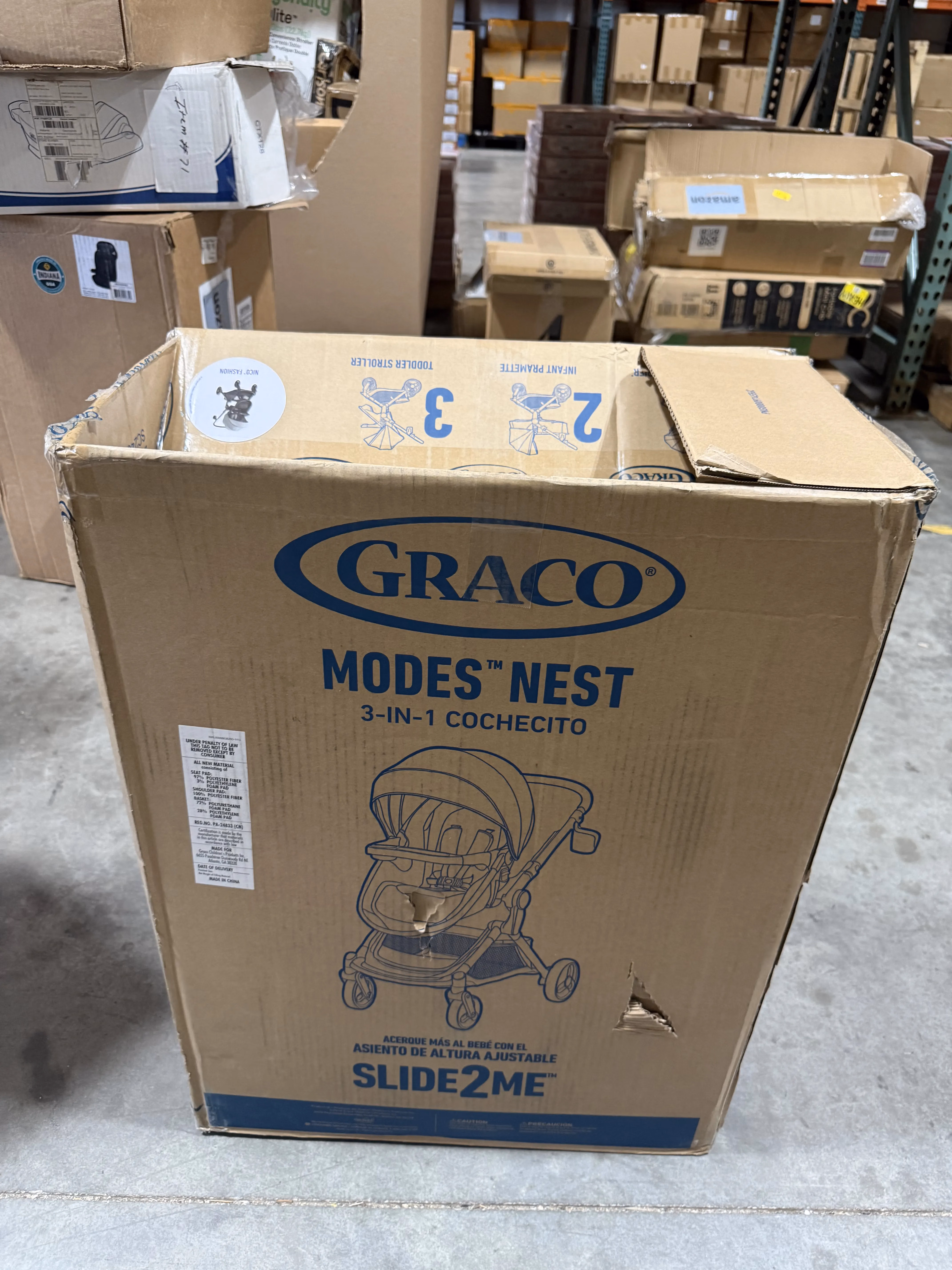 Graco Modes Nest Travel System, 3-in-1 Car Seat & Stroller Combo, Bayfield thumbnail 3