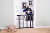 Safety 1st Easy Install 28'' Walk Thru Gate, Fits Between 29'' and 38'', Black, 1-Pack,(GA105CBLK) thumbnail 2