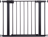 Safety 1st Easy Install 28'' Walk Thru Gate, Fits Between 29'' and 38'', Black, 1-Pack,(GA105CBLK) thumbnail 1