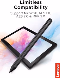 Lenovo Precision Pen 2 (Laptop) – USB-C Charging – Tilt Recognition – Pen is Only Compatible with Certain Devices, Iron Grey thumbnail 2