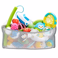 Munchkin® High 'n Dry™ Corner Bath Toy Organizer 21350 Grey thumbnail 1