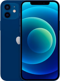 Apple iPhone 12, 256GB, Blue - Unlocked (Renewed Premium) thumbnail 1
