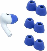 Comply Memory Foam Replacement Earbud Tips for Apple AirPods Pro 1 & 2 | Ultimate Comfort, Secure Fit, Superior Noise Isolation | Anti Slip, Prevent from Falling Out | Blue (S/M/L) (3 Pairs) thumbnail 1