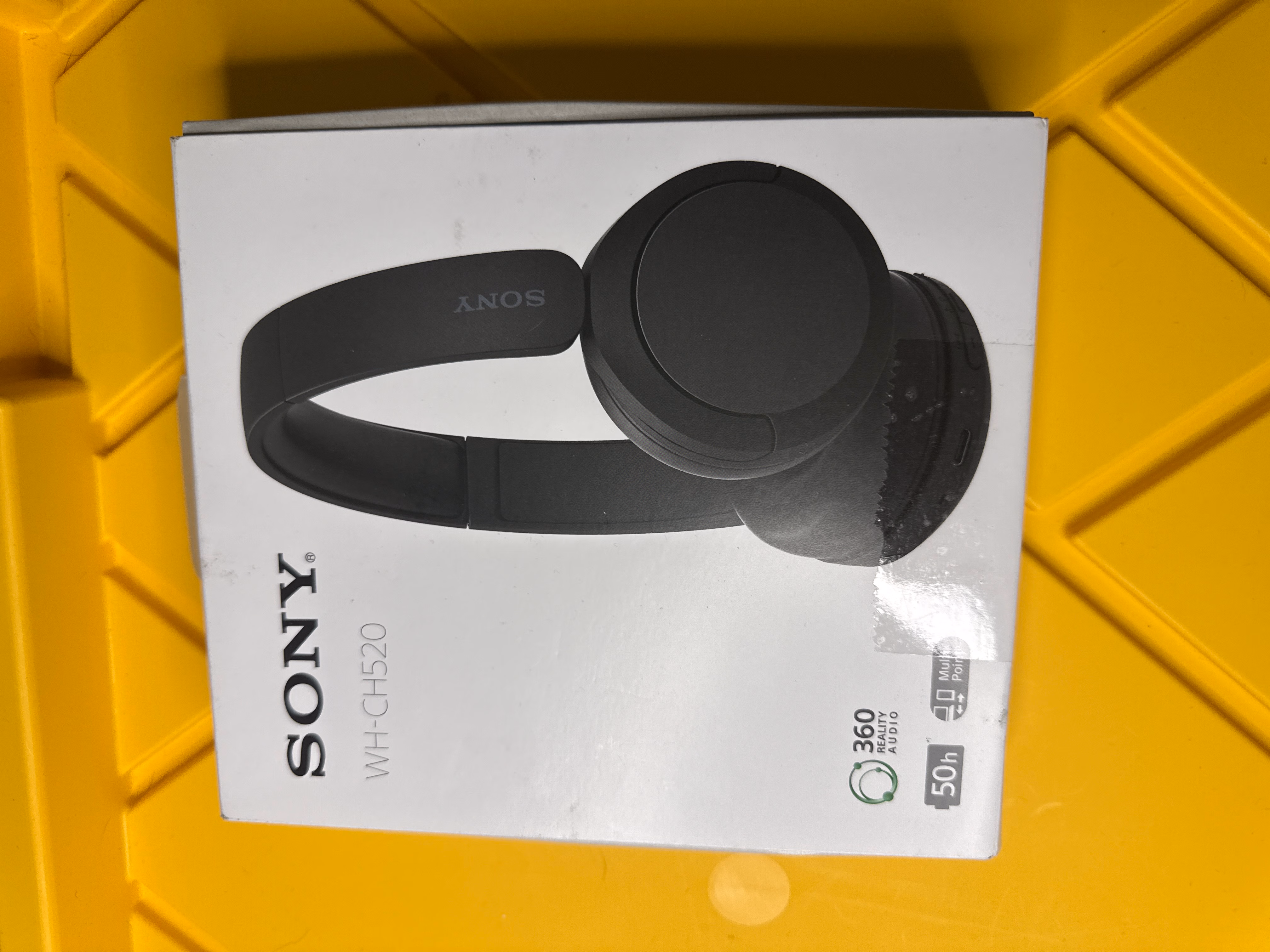 Sony WH-CH520 Wireless Headphones Bluetooth On-Ear Black thumbnail 3