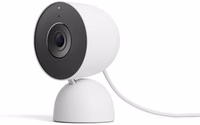 Google Nest Cam Indoor (Wired, 3rd Gen) - Security Camera with 2K Video and Gemini, Night Vision, 2-Way Audio, Works with Google Home - 2025 Model - Snow thumbnail 1