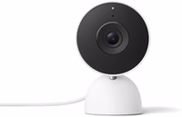 Google Nest Cam Indoor (Wired, 3rd Gen) - Security Camera with 2K Video and Gemini, Night Vision, 2-Way Audio, Works with Google Home - 2025 Model - Snow thumbnail 2