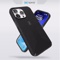 Speck MagSafe Case for iPhone 15 Pro Max - Drop & Camera Protection, Soft-Touch Secure Grip, Wireless Charging Compatible, Fits All 6.7 Inch Models Including iPhone 14 & 13 Pro Max - Grip Black thumbnail 3