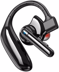 IAMJOY Bluetooth Headset Dual-Mic V5.4 Wireless Bluetooth Earpiece Noise Canceling Hands-Free Headphones 14 Hours Talking Time 140H Standby for Trucker,Office,Driving thumbnail 1