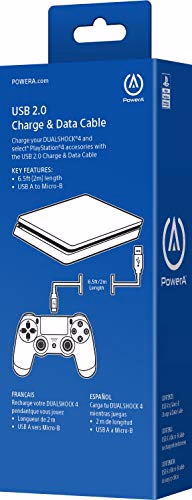 PowerA USB Charging Cable for Playstation 4 thumbnail 2
