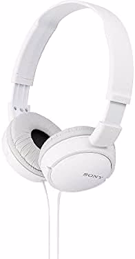 Sony ZX Series Wired On-Ear Headphones, White MDR-ZX110 thumbnail 1