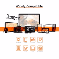 Amazon Basics microSDXC Memory Card with Full Size Adapter, A2, U3, Read Speed up to 100 MB/s, 256GB, Black thumbnail 5