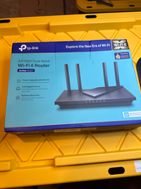 TP-Link AX1800 WiFi 6 Router Archer AX21 Gigabit Easy Mesh thumbnail 3