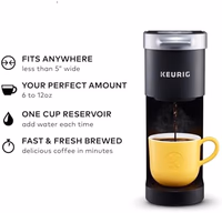 Keurig K-Mini Single Serve K-Cup Pod Coffee Maker, 6 to 12oz Brew size, with Cord Storage, Perfect for Small Spaces, Black thumbnail 2
