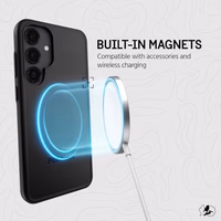 Pelican Protector Samsung Galaxy S25 Plus Case [Wireless Charging] Cover with 16ft Military-Grade Drop Protection - Heavy Duty Protective Case for Samsung Galaxy S25 Plus 6.7" - Black thumbnail 4