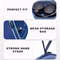 Hard Case Compatible with Skullcandy Crusher/ANC 2/540 Active, Crusher Evo, Hesh ANC, Hesh Evo, Riff 2, Riff Over-Ear Headphones, Blue Travel Carrying Bag thumbnail 3