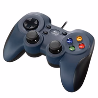Logitech G F310 Wired Gamepad Controller Console Like Layout 4 Switch D-Pad PC - Blue/Black thumbnail 1