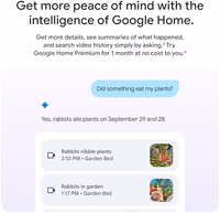 Google Nest Cam Outdoor (Wired, 2nd Gen) - Security Camera with 2K Video and Gemini, Night Vision, 2-Way Audio - Works with Google Home - 2025 Model - Snow thumbnail 5