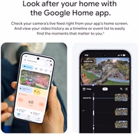 Google Nest Cam Outdoor (Wired, 2nd Gen) - Security Camera with 2K Video and Gemini, Night Vision, 2-Way Audio - Works with Google Home - 2025 Model - Snow thumbnail 4