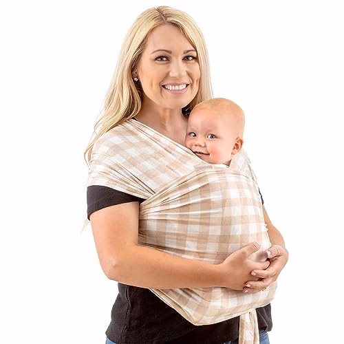 WeeSprout Baby Wraps Carrier - Perfect Child Sling for Newborn and Infant, Enhances Bonding, Soft and Breathable, Ideal for Babywearing - View 1 of 6