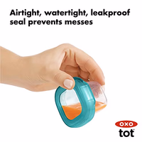 OXO Tot 12-Piece Baby Blocks Set, Teal thumbnail 4