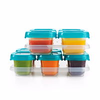 OXO Tot 12-Piece Baby Blocks Set, Teal thumbnail 1