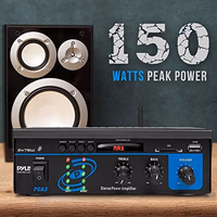 Pyle PCA3 Stereo Power Amplifier, Black, One Size thumbnail 5