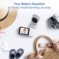 VTech VM819 Baby Monitor with Camera and Audio, 2.8” Screen Portable Baby Camera, Night Vision, 2-Way Audio, Temperature Sensor and Lullabies, Secure Transmission No WiFi, Ideal for Baby/Elderly/Pet thumbnail 3