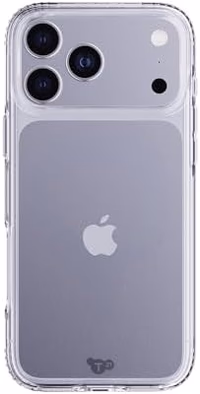 Tech21 EvoClear Case for iPhone 17 Pro Max – Clear | Slim Protective Case | Impact Protection | Wireless Charging Compatible thumbnail 1