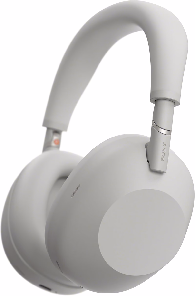 Sony WH-1000XM6 The Best Noise Canceling Wireless Headphones, HD NC Processor QN3, 12 Microphones, Adaptive NC Optimizer, Mastered by Engineers, Studio-Quality, 30-Hour Battery, Platinum Silver - View 1 of 5