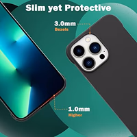 GRECAZO Slim Borderless for iPhone 13 Phone Case 6.1"(2021) thumbnail 4