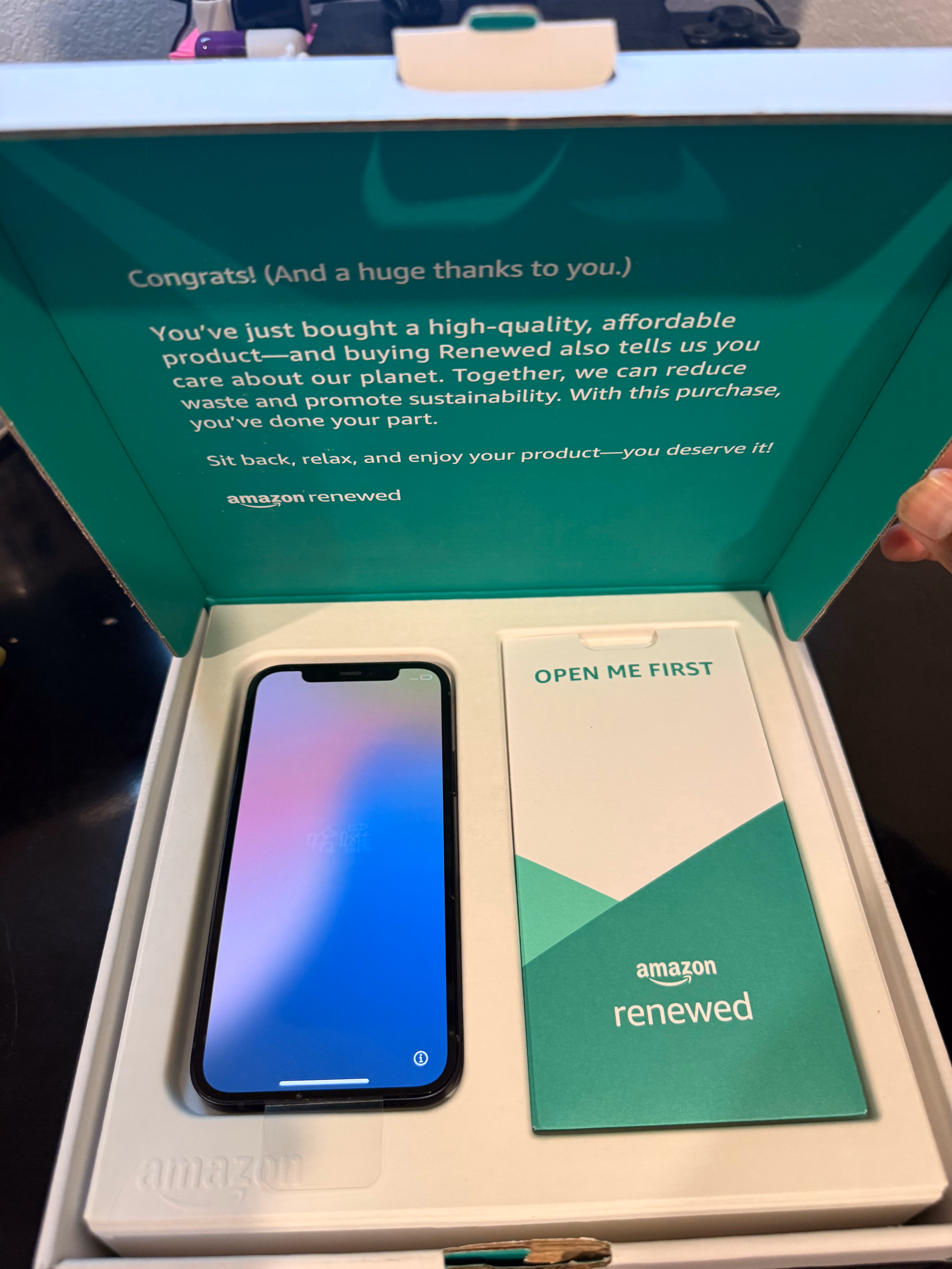 Apple iPhone 12, 64GB, Black - Unlocked (Amazon Renewed Premium) thumbnail 3