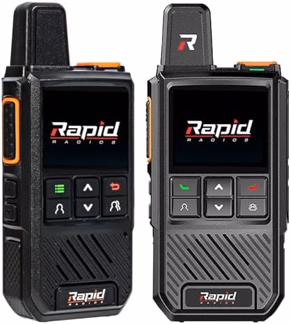 Nationwide LTE Walkie-Talkie - Two-Way Radio - Unlimited Range POC Two Way Radios Set