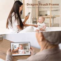 Dragon Touch 10.1'' WIFI Digital Picture Frame - 1280*800 HD IPS Touch Screen Digital Photo Frame Display, Auto-Rotate, Share Photos/Videos Instantly via Free App Best Gifts for Birthday, Wedding, Mom thumbnail 3